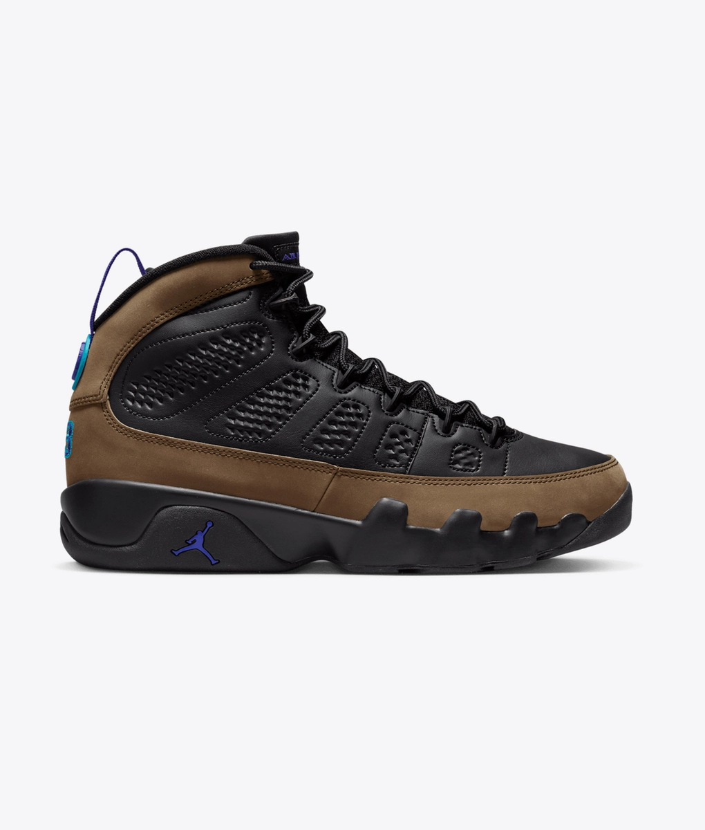 NIKE★AIR JORDAN 9★BLACK/TRUE RED-LIGHT OLIVE Jordan - 1 - VegNonVeg