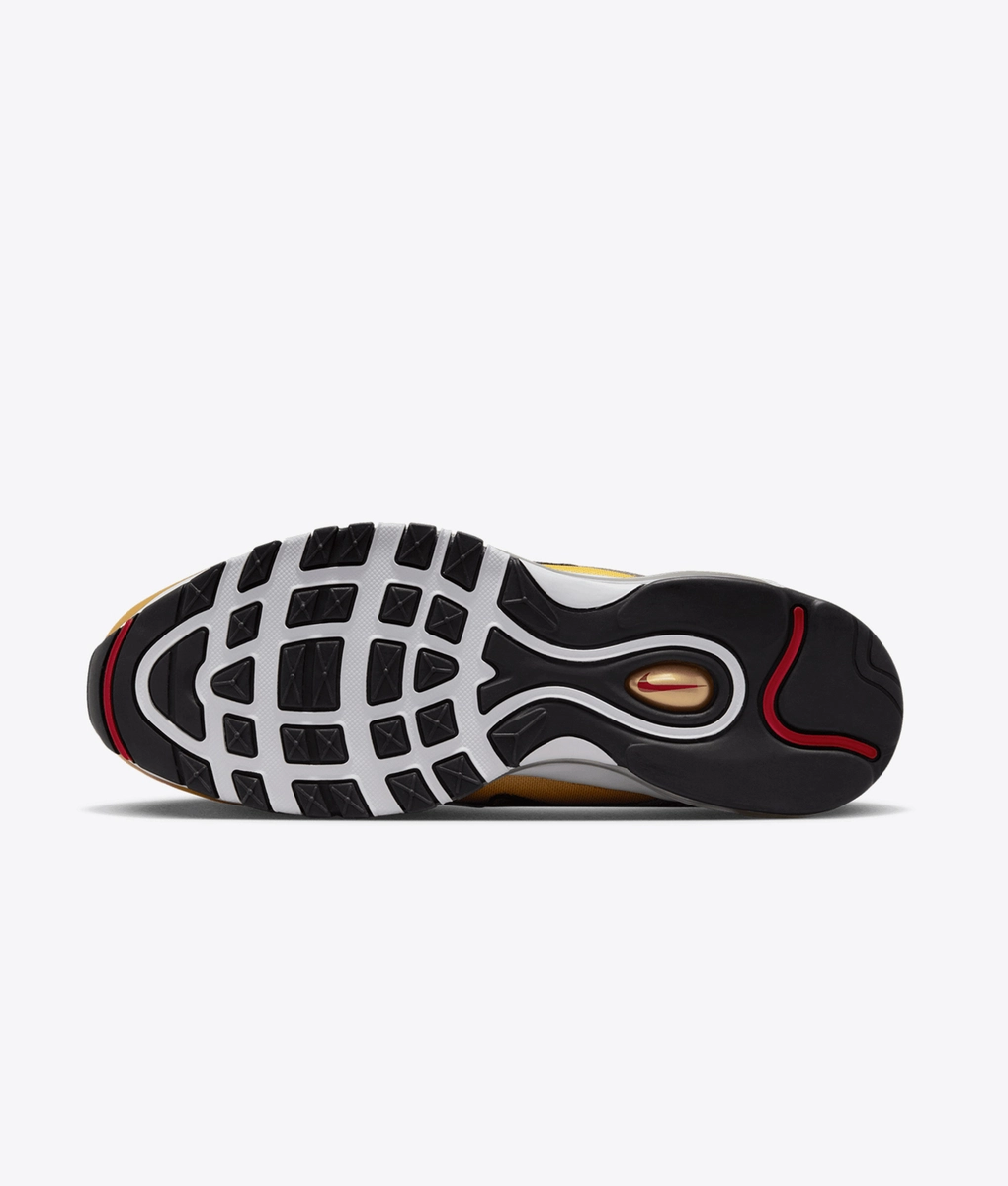 air max 97 black and white gold