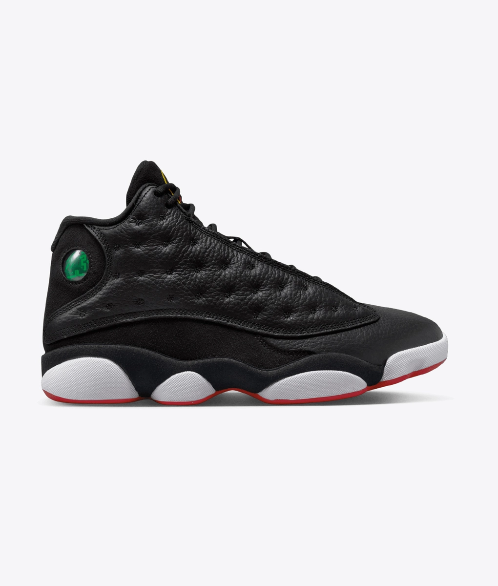 black and red jordan retro 13