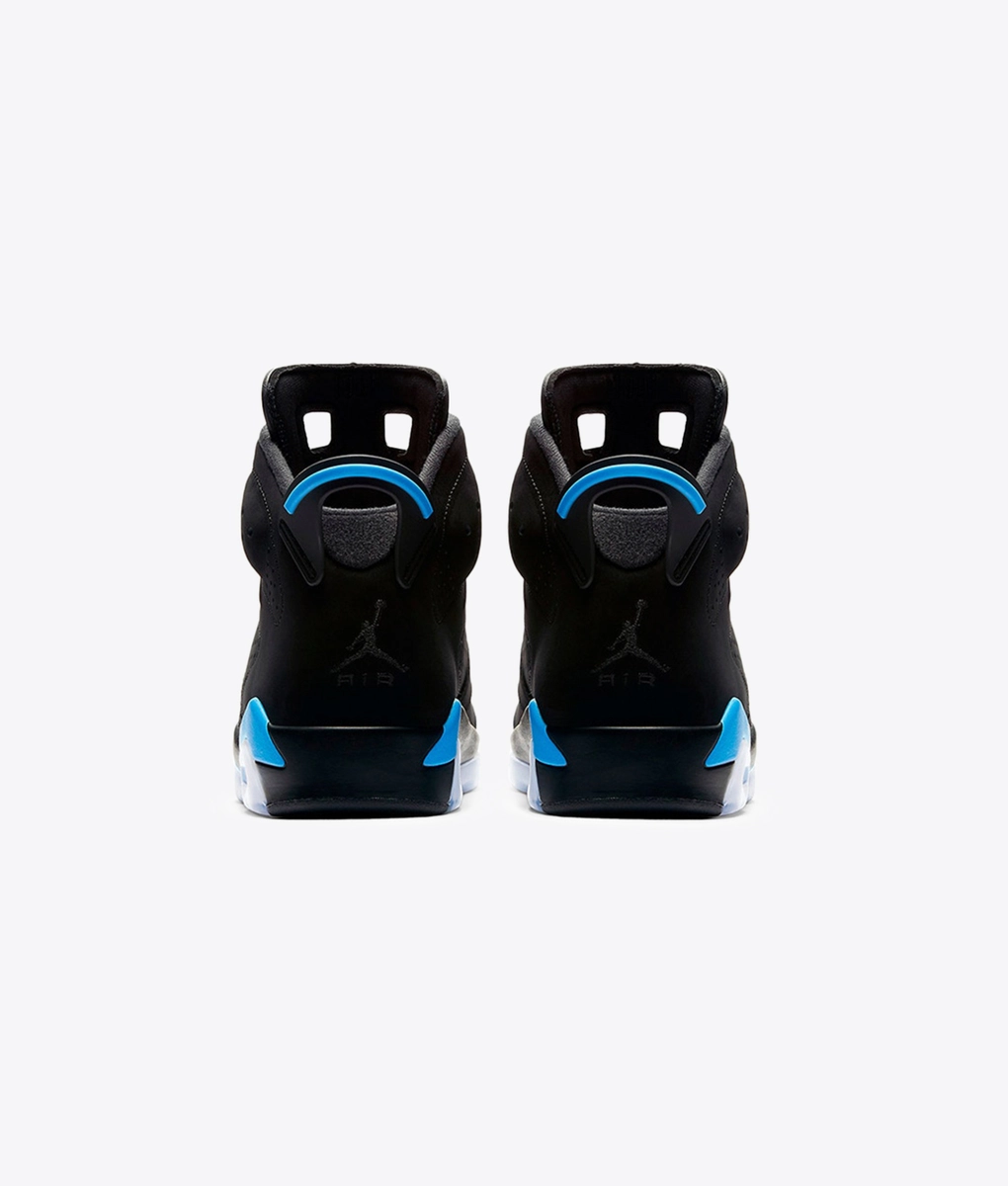jordan 6 unc black university blue