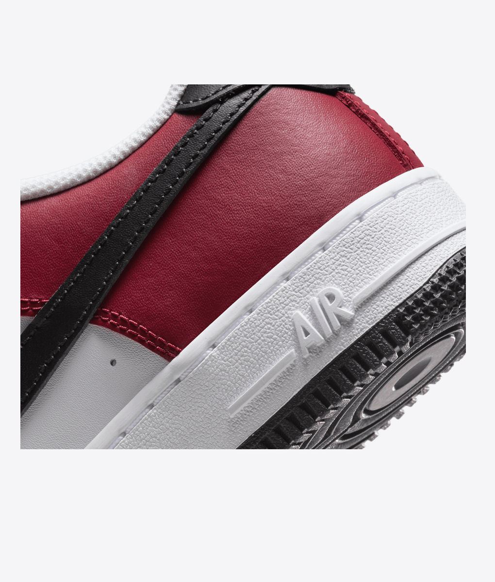 air force 1 07 lv8 red white black