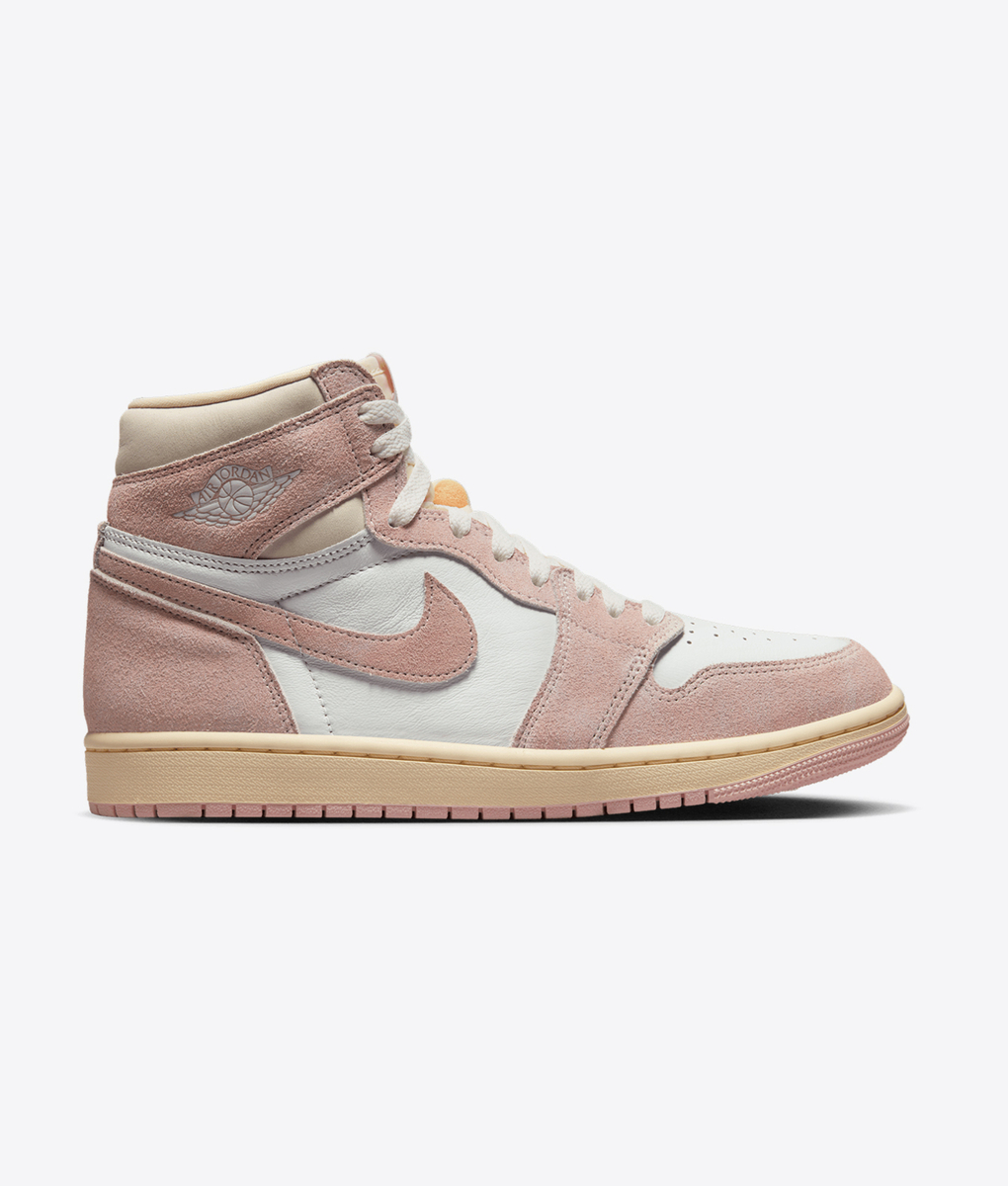 NIKE★WMNS AIR JORDAN 1 MID★SAIL/MUSLIN/ORCHID Jordan 1 Mid 