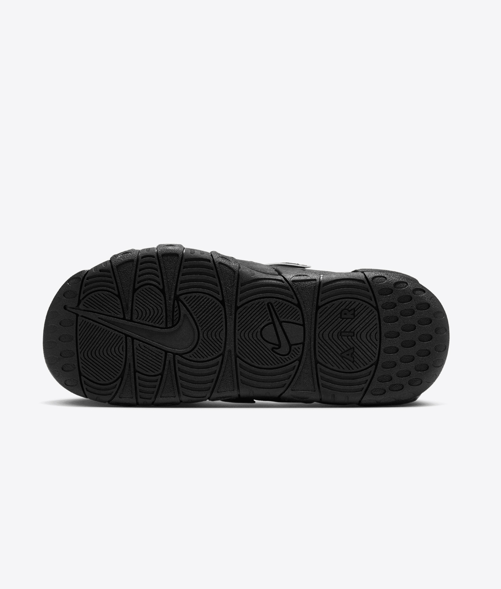 Nike - NIKE AIR MORE UPTEMPO SLIDE BLACK/WHITE-CLEAR l Buy Men's