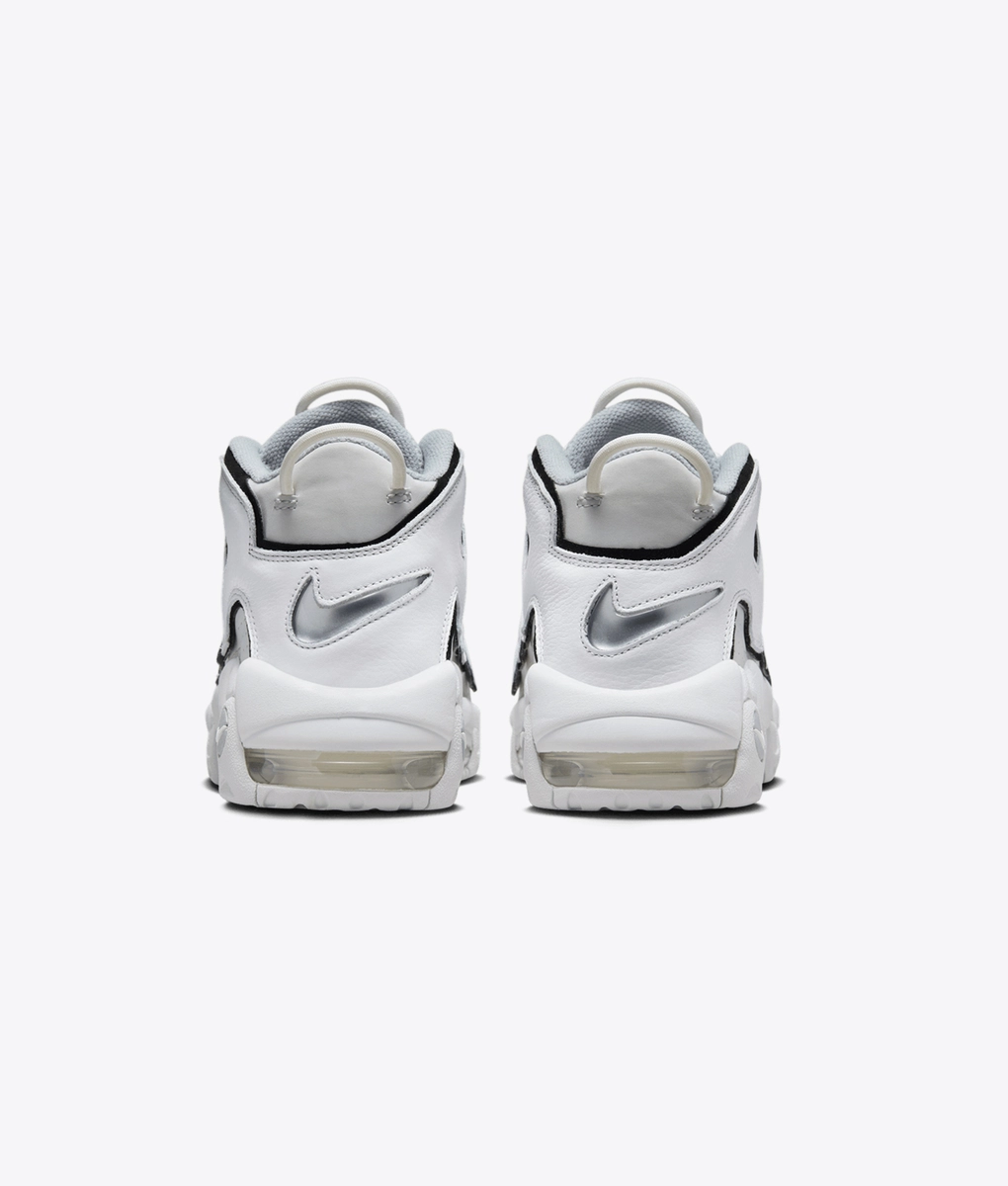 uptempo silver and white