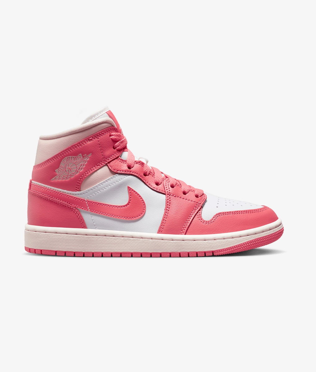 coral nike jordans