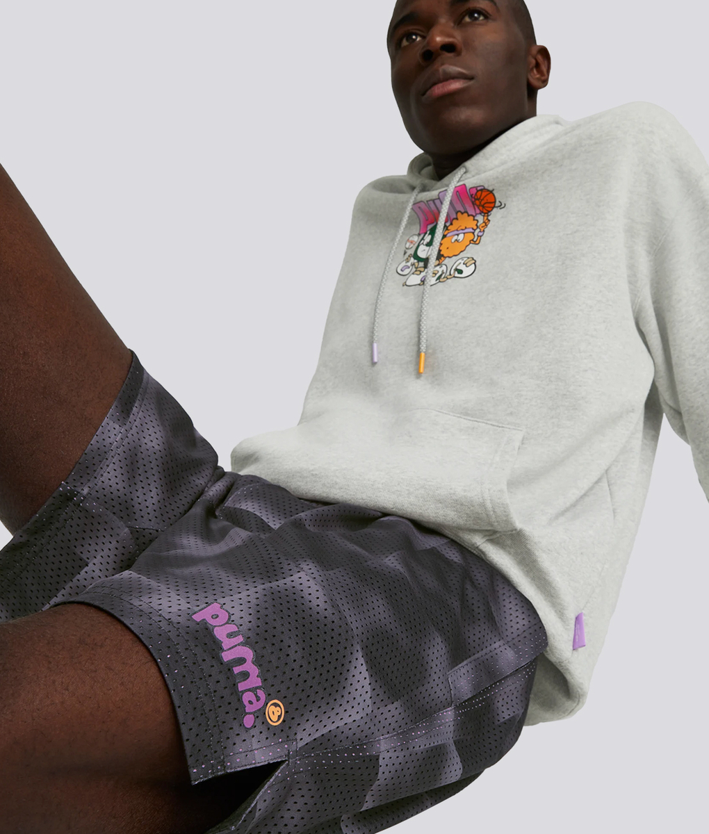 Puma - X 8Enjamin Aop Mesh Shorts 6 - VegNonVeg