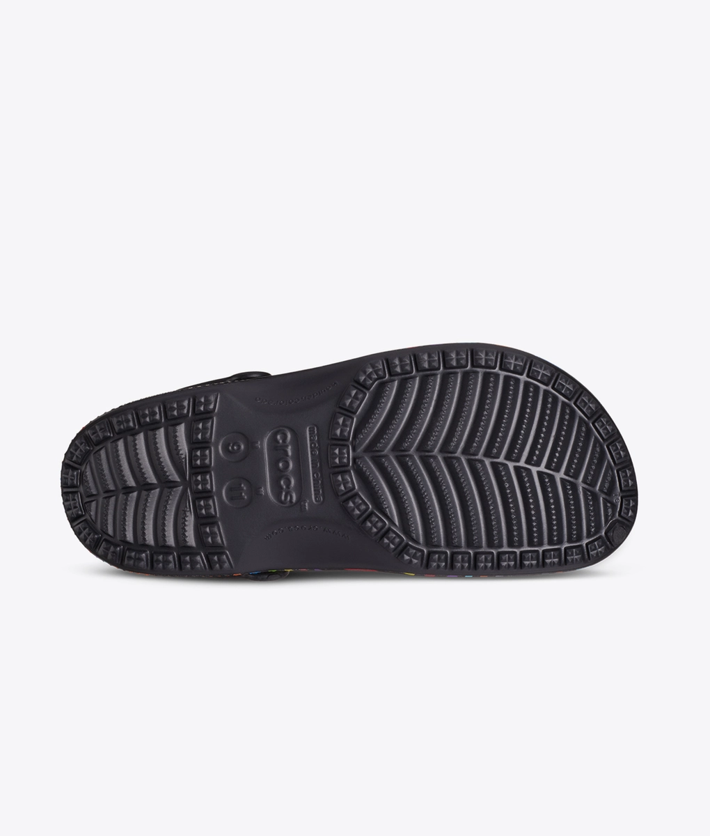 Crocs - Bira 91 X Crocs Classic Clog Blk/Mlti - VegNonVeg Crocs - Bira 91 X Crocs Classic Clog Blk/Mlti - VegNonVeg