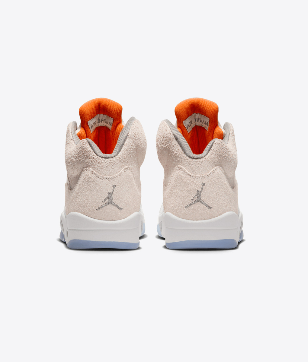orange and grey jordan 5