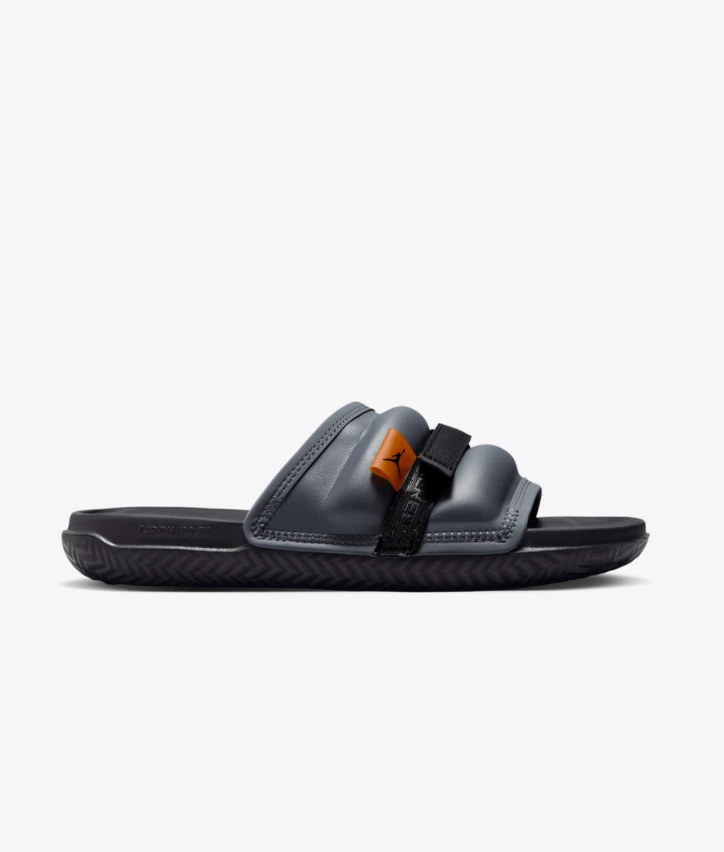 jordan slippers black and gold