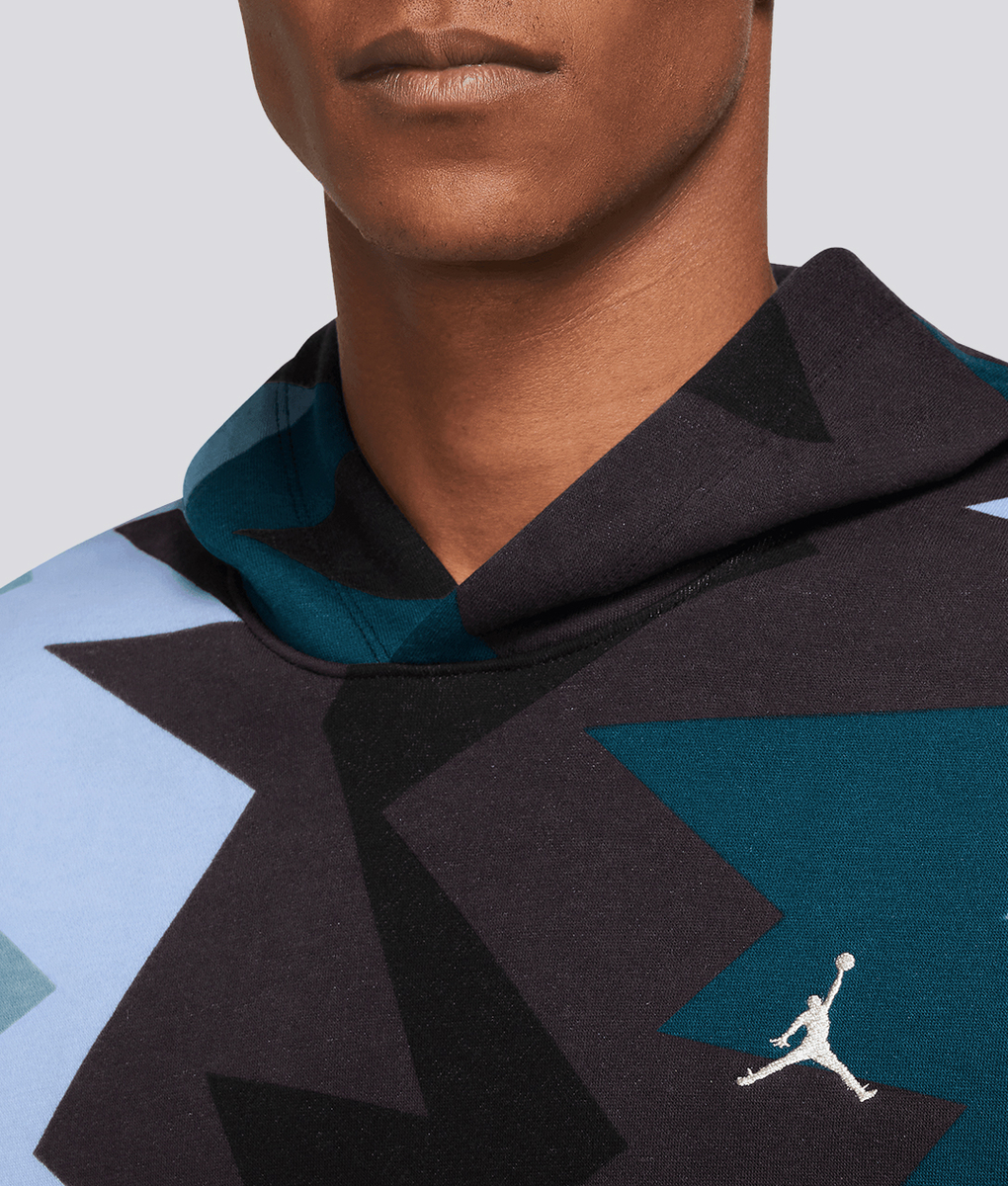 jordan jumpman air all over print camo fleece