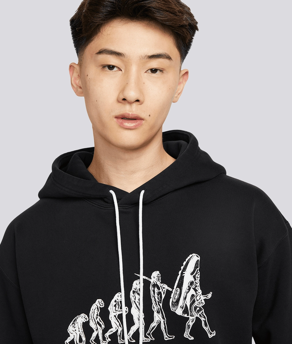 nike evolution of the swoosh hoodie