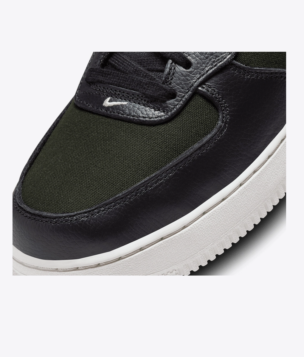 Nike - Elevate your sneaker game with the trendy NIKE AIR FORCE 1 MID '07  LX 'SEQUOIA/BLACK-PHANTOM' - VegNonVeg