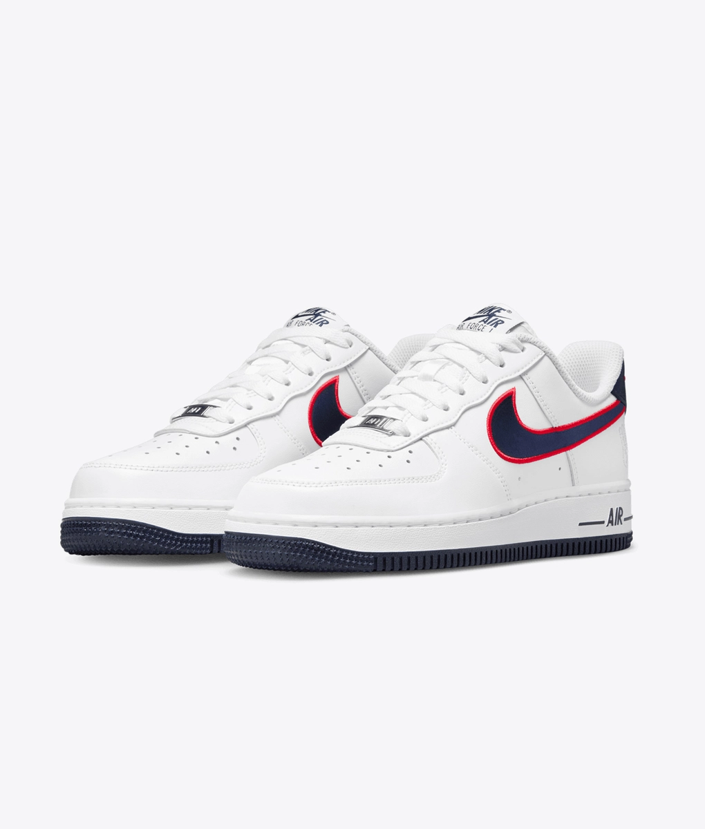 Nike - Buy NIKE AIR FORCE 1 '07 'WHITE/OBSIDIAN-UNIVERSITY