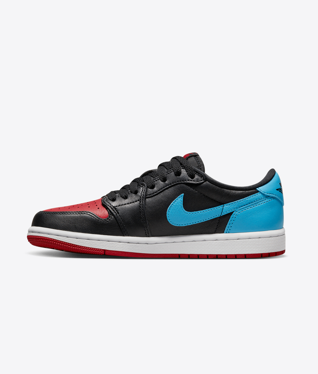スニーカー Jordan 1 Retro Low OG Black Dark Powder Blue AIR JORDAN 1 RETRO LOW OG - BLACK DARK POWDER BLUE – SNEAKER