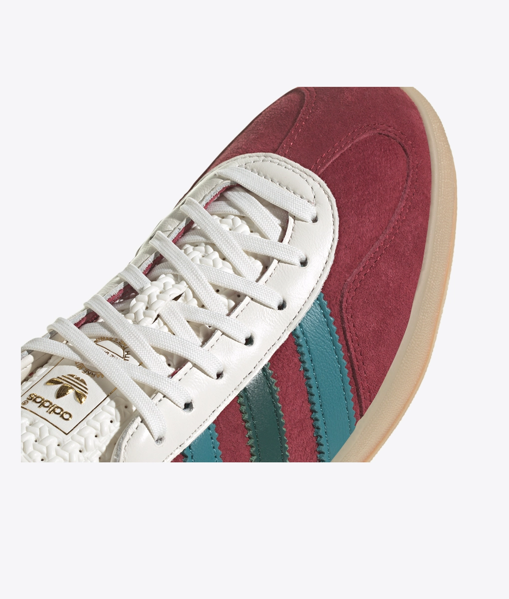 adidas gazelle silver green womens Adidas Gazelle Indoor Collegiate Burgundy Arctic Fusion main image 1