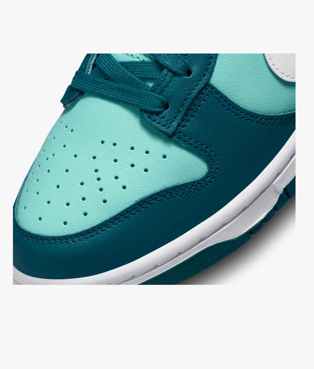国内配送 NIKE WMNS DUNK LOW GEODE TEAL /WHITE-EMERALD RISE Buy Nike Dunk Low Women's Shoes - Geode Teal/Emerald Rise