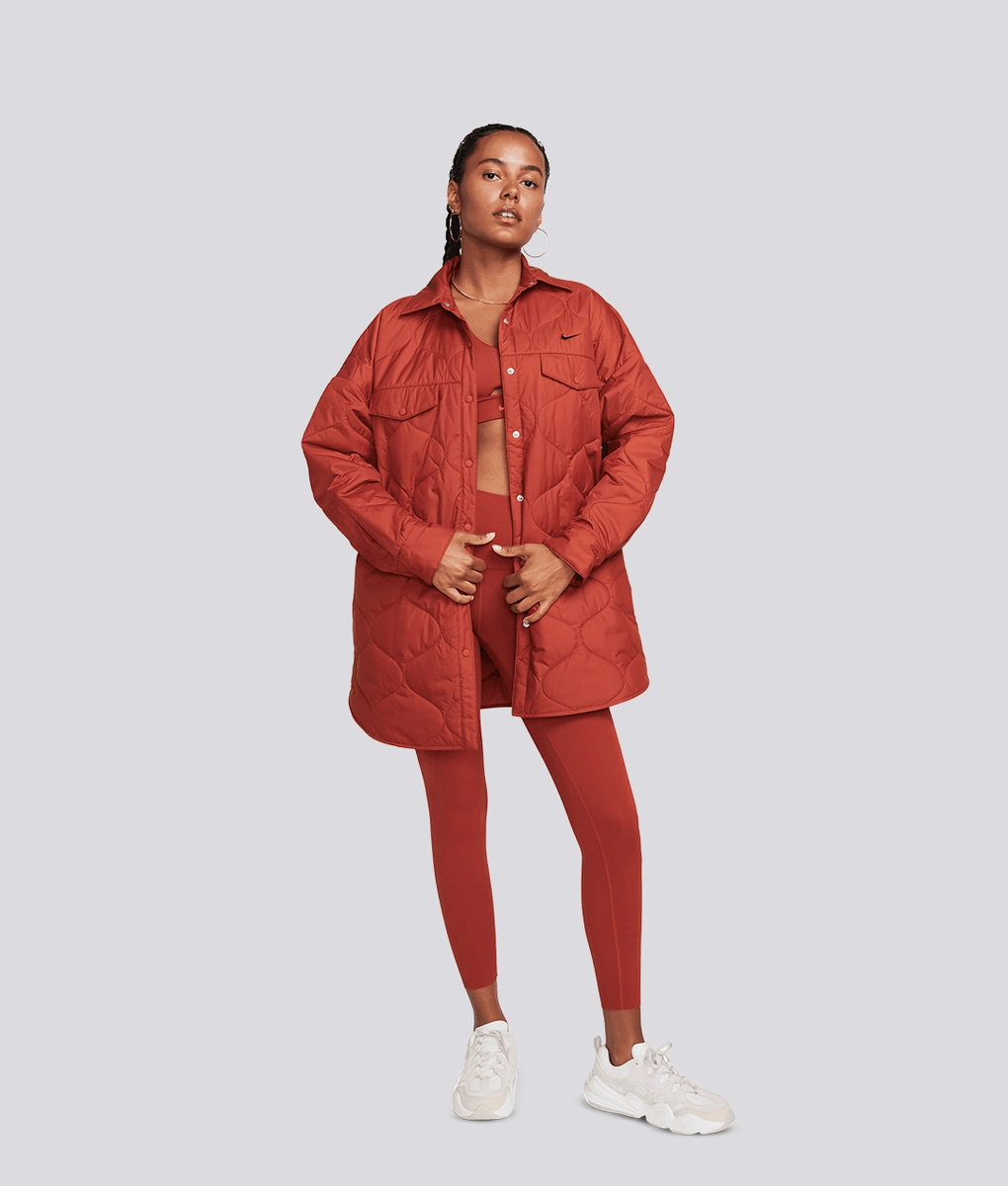 Nike - NIKE SPORTSWEAR ESSENTIALS QUILTED STANDARD TRENCH JACKET