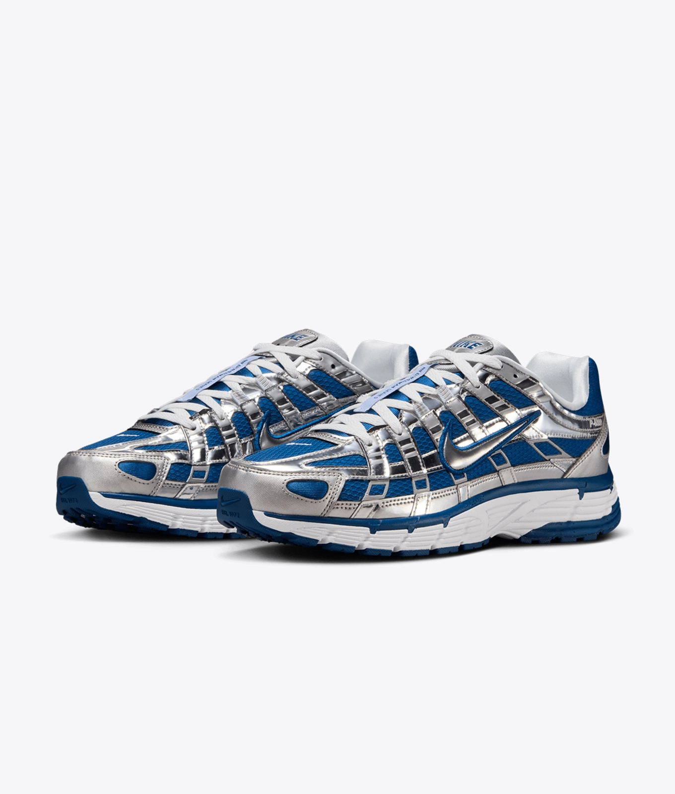Nike P-6000 Court Blue/Mettalic Silver-White
