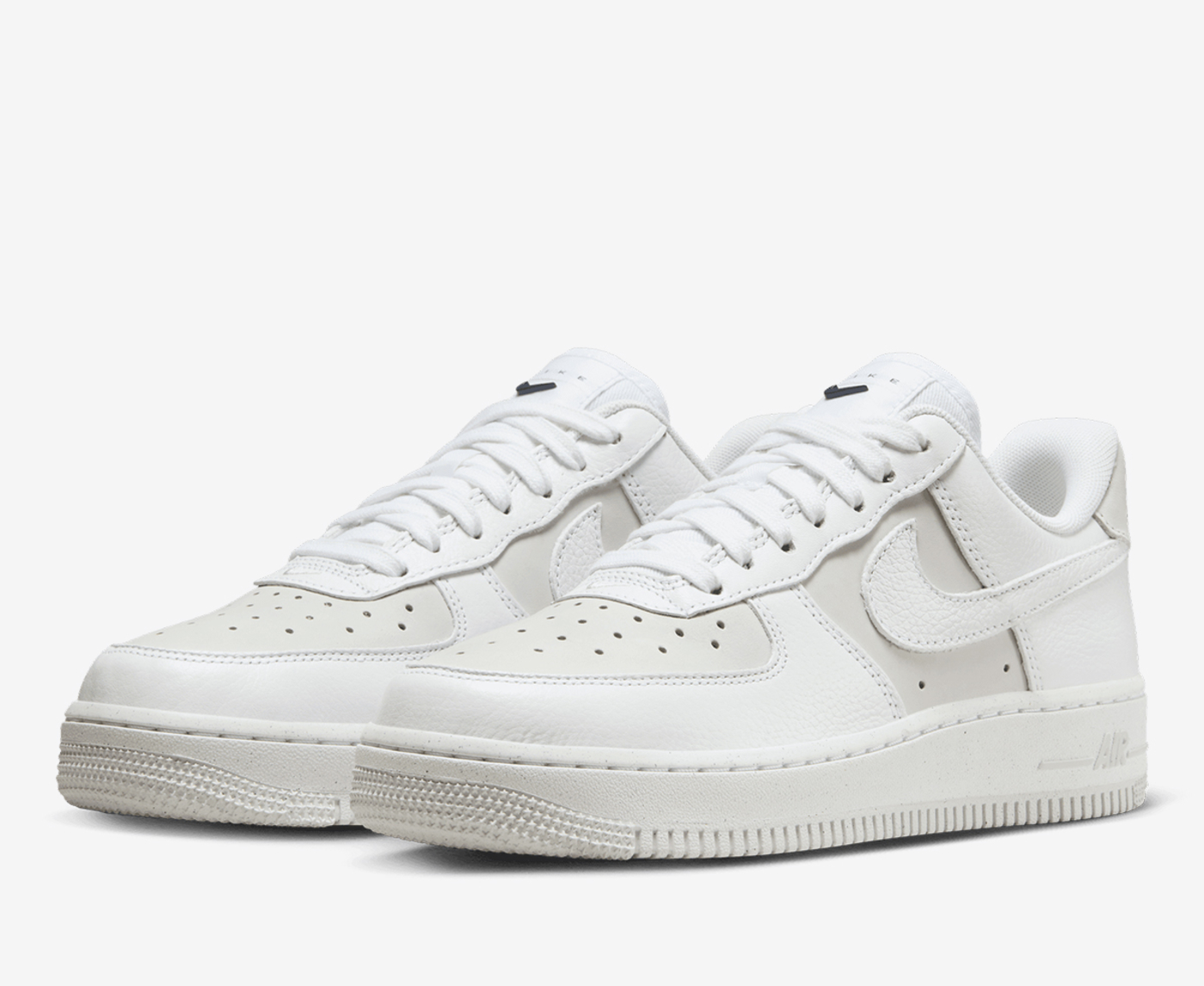 Nike - AIR FORCE 1 '07 LX 'WHITE/LT SMOKE GREY-PHOTON DUST-WHITE' -  VegNonVeg