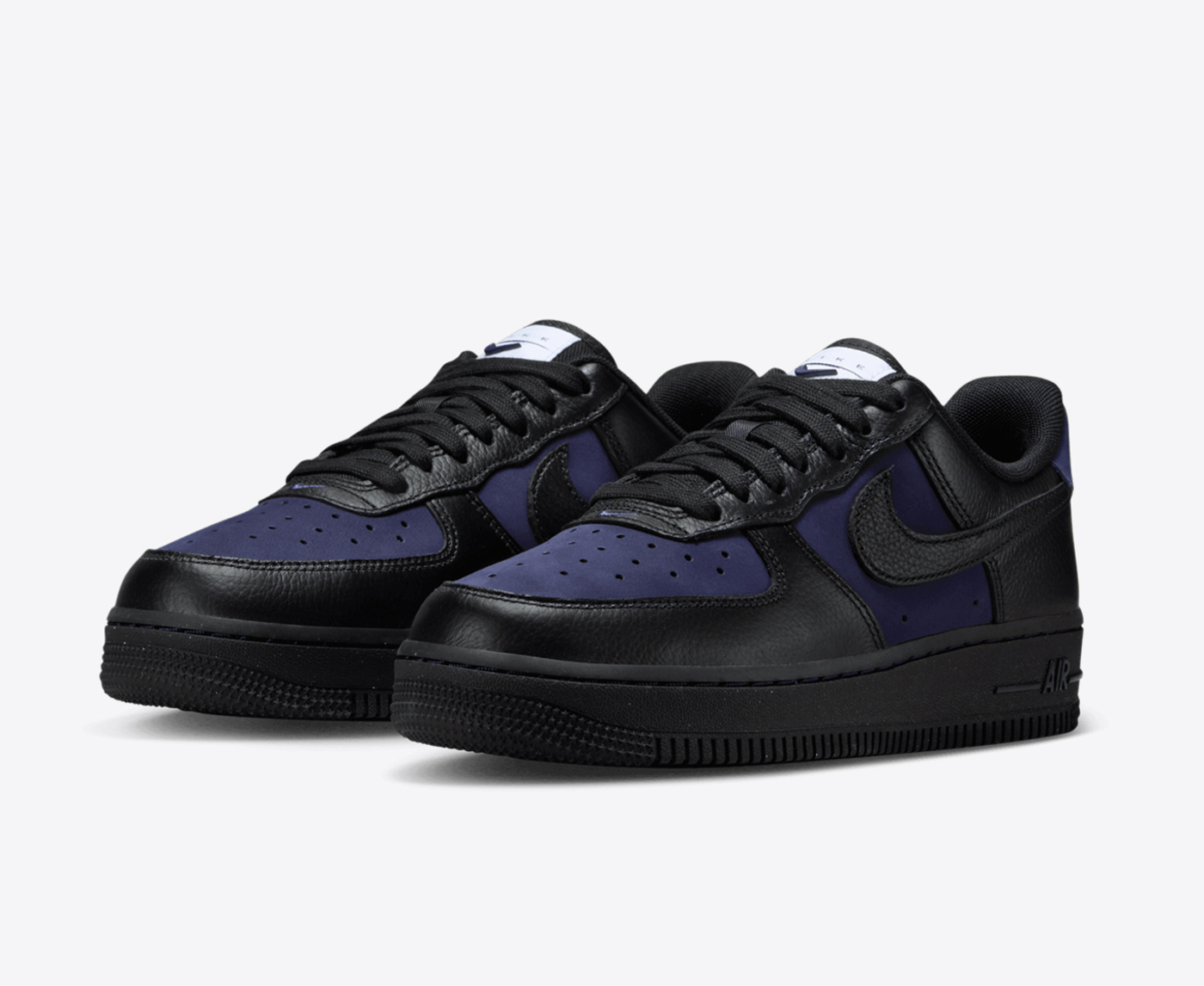 Purple and black air force sale 1