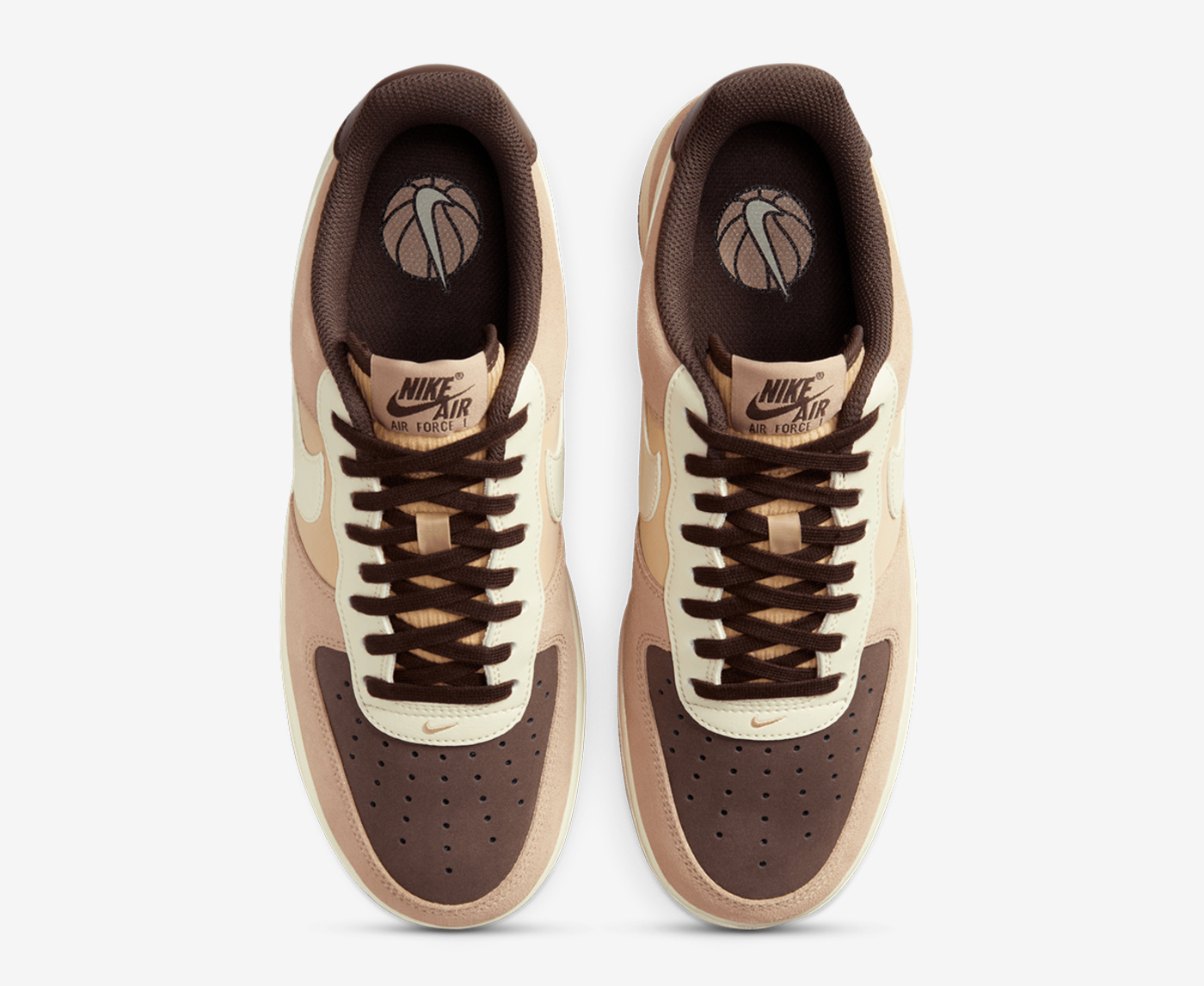 Nike air force 1 high store lv8 brown