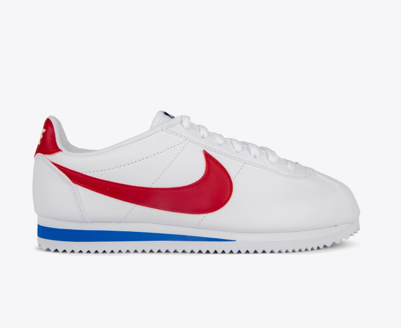 Nike Nike WMNS CLASSIC CORTEZ LEATHER WHITE VARSITY RED VegNonVeg