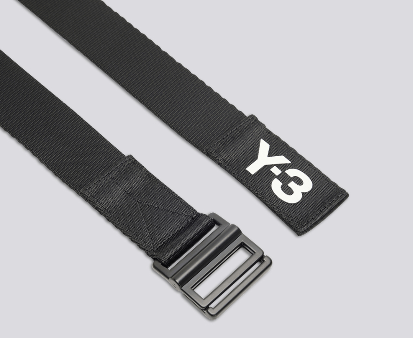 Y-3 - Y-3 CLASSIC LOGO BELT 'BLACK' - VegNonVeg