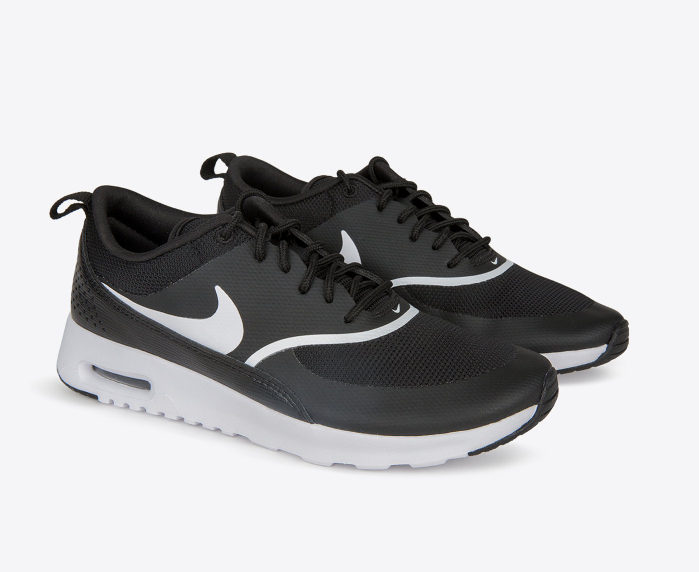 Nike wmns air max thea black black geyser grey best sale