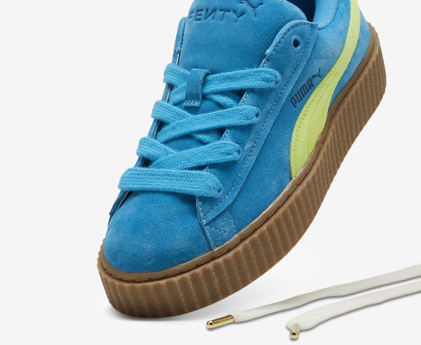 Puma PUMA X FENTY CREEPER PHATTY SPEED BLUE LIME POW GUM VegNonVeg