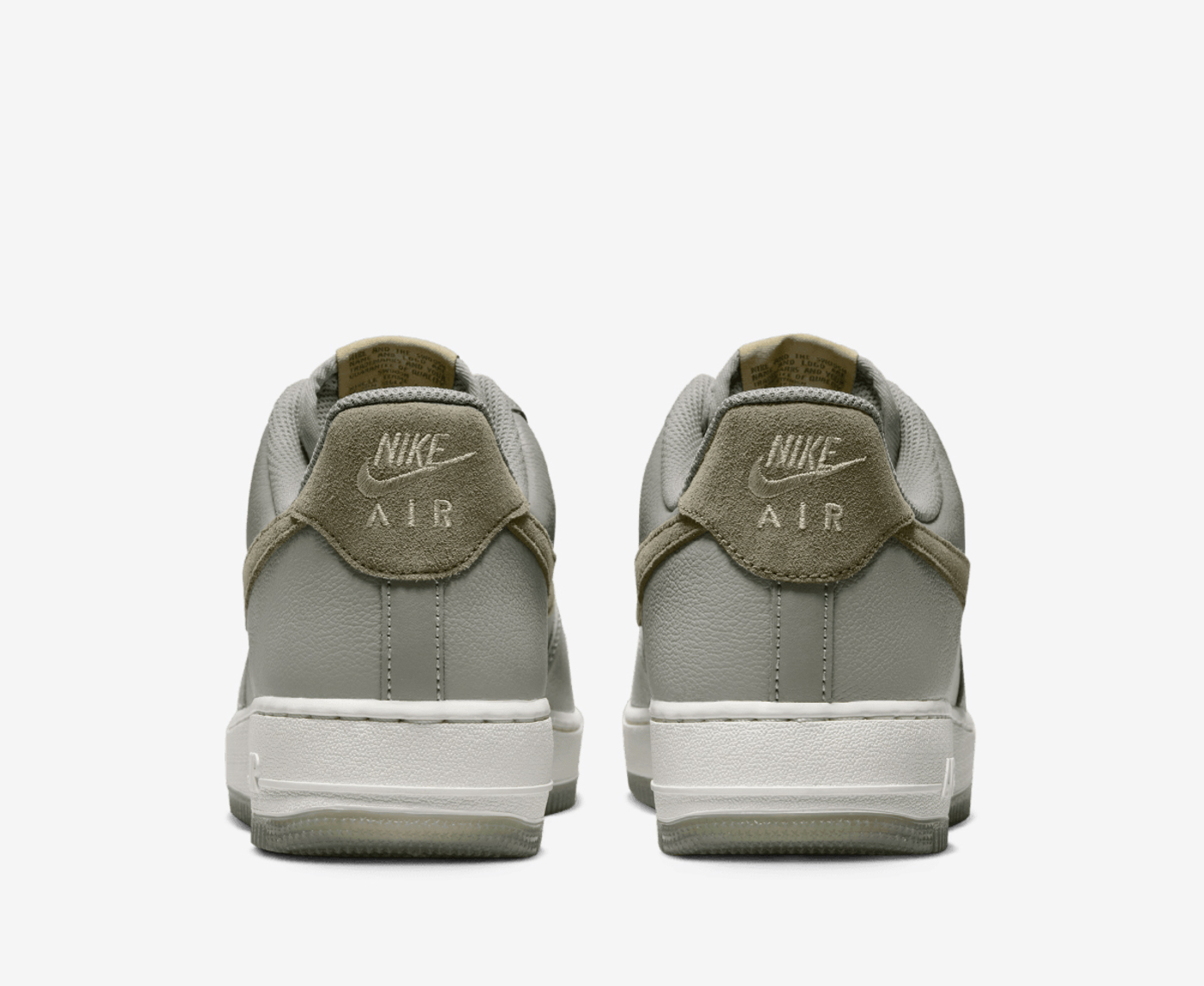 Nike - AIR FORCE 1 '07 LV8 'DARK STUCCO/MEDIUM OLIVE-NEUTRAL OLIVE' -  VegNonVeg