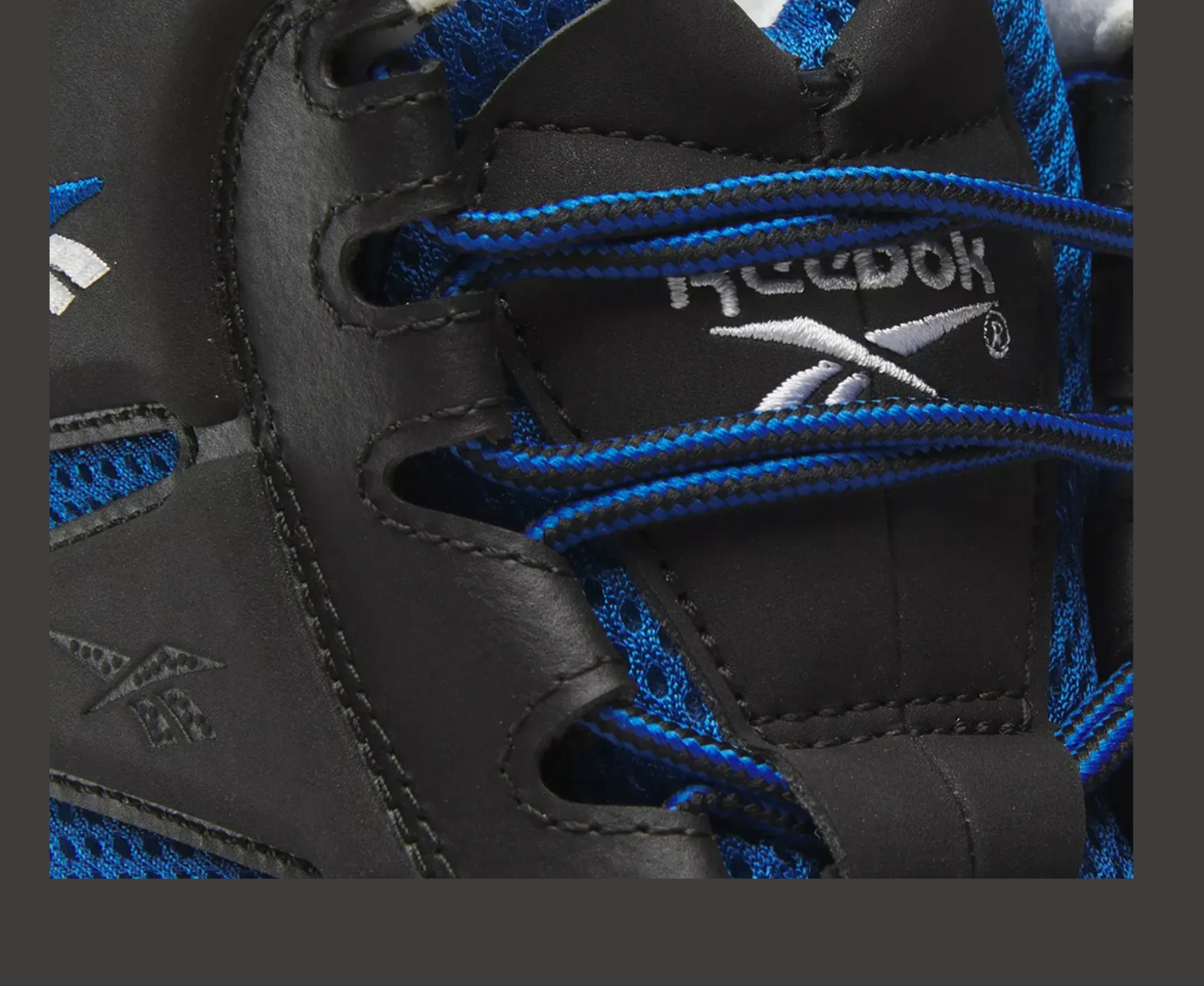 Reebok shoes cheap blue and black