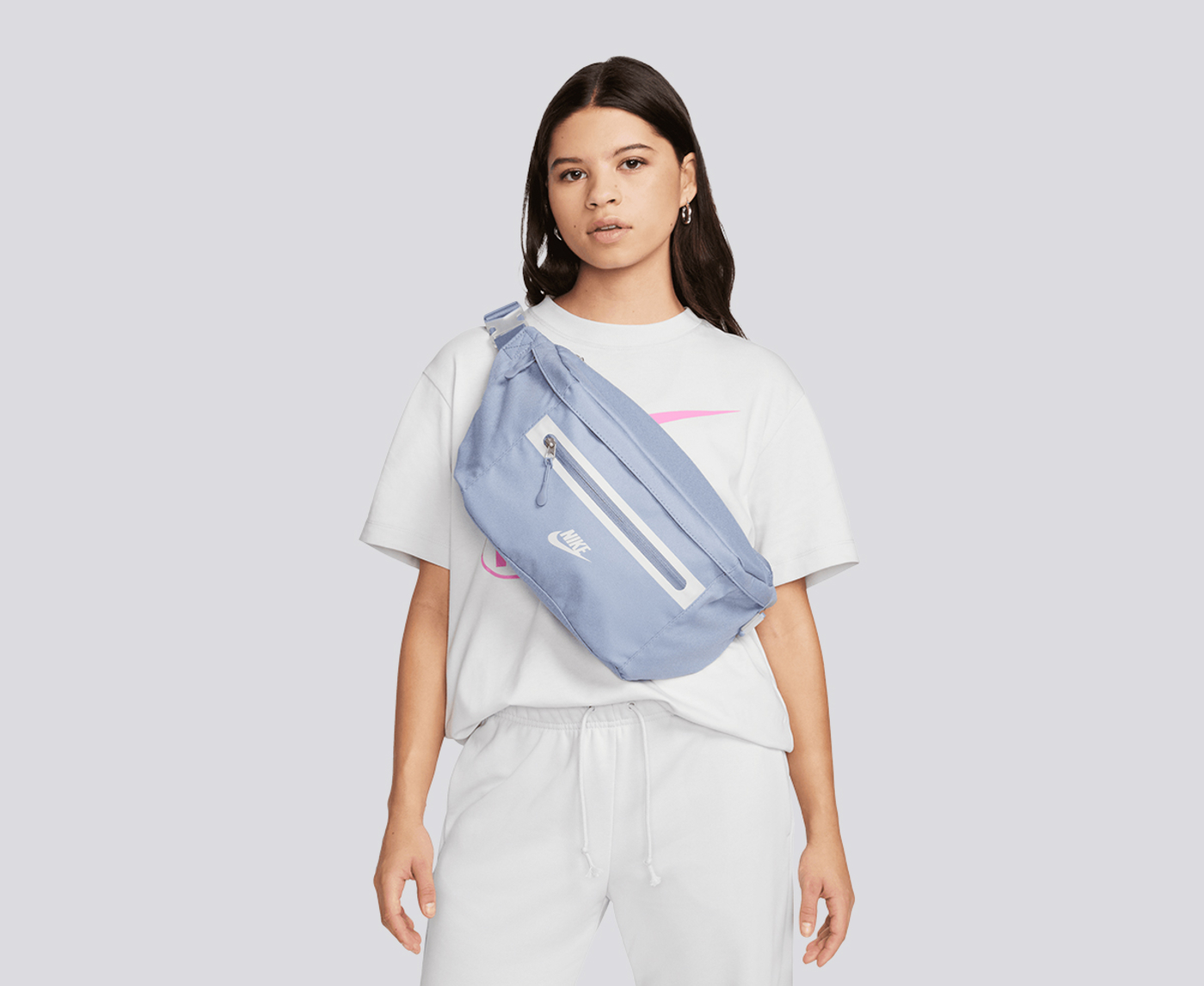 Nike waist hotsell bag blue