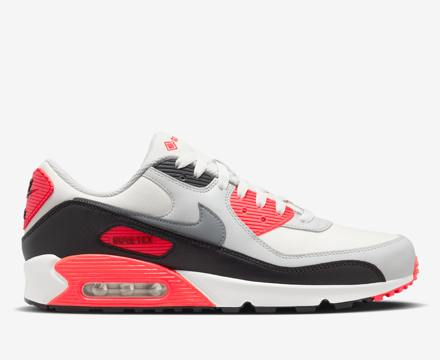 Air max 90 store red white grey