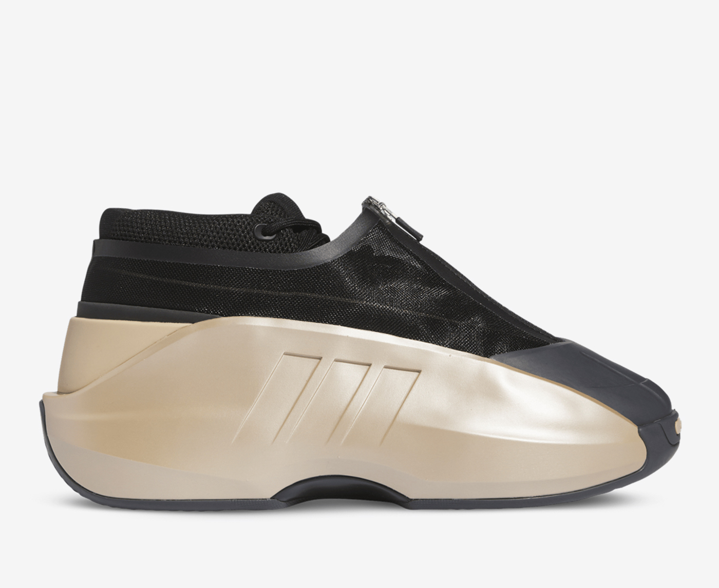 Black adidas shoes deals with gold bottom