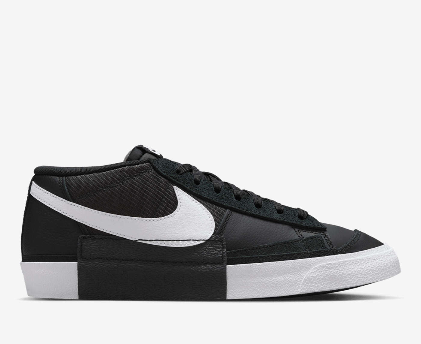 Nike blazer cheap leather black