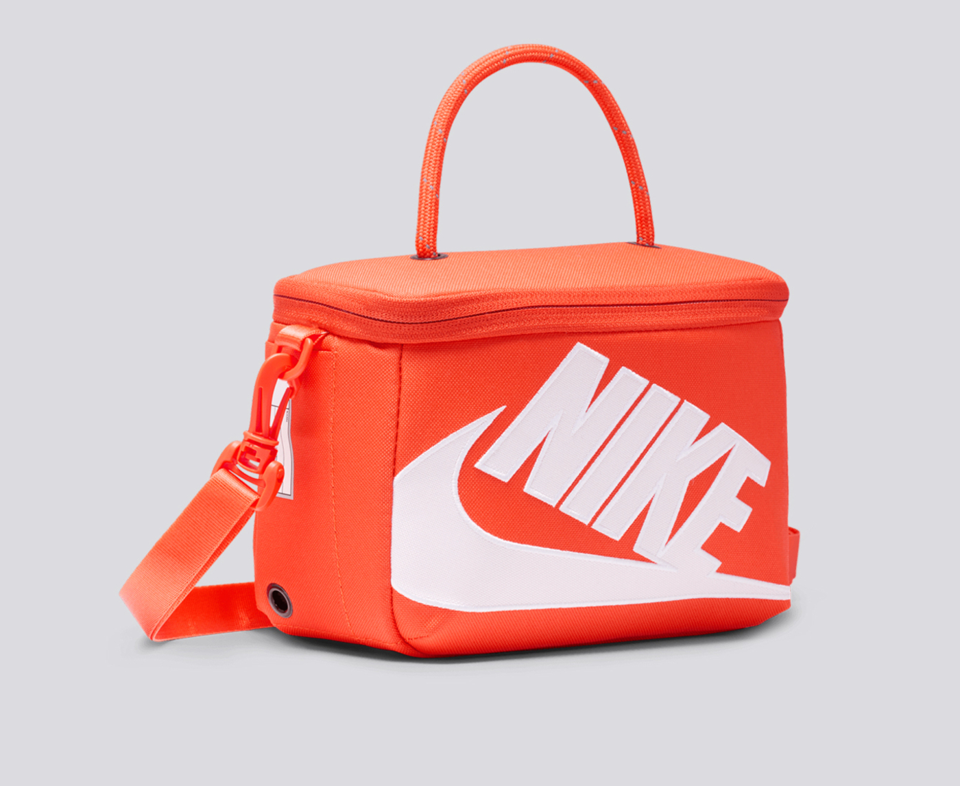 90s Nike ミニボストンバッグ ベージュ/オレンジ 70's NIKE レザーボストンバッグ | BAG -バッグ-,ボストン
