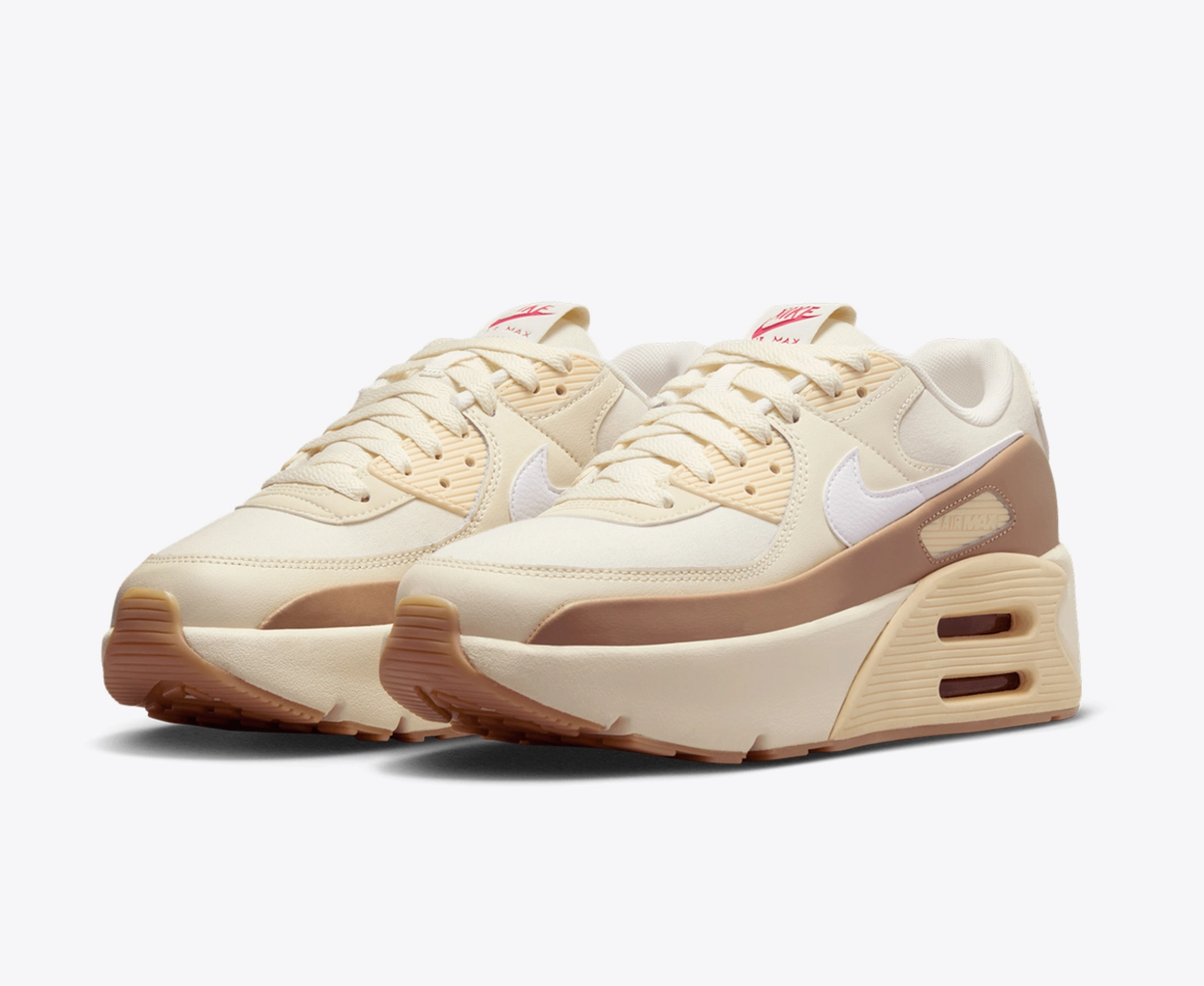 NIKE★WMNS AIR MAX 90 LV8★SAIL/COCONUT MILK/PALE VANILLA Nike - Air Max 90 Lv8 - VegNonVeg