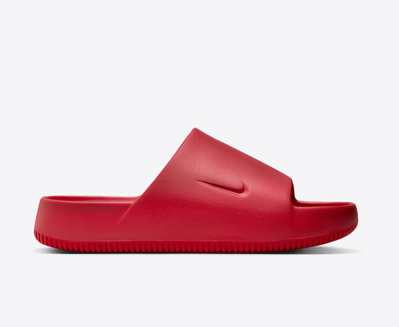 Nike red sliders online