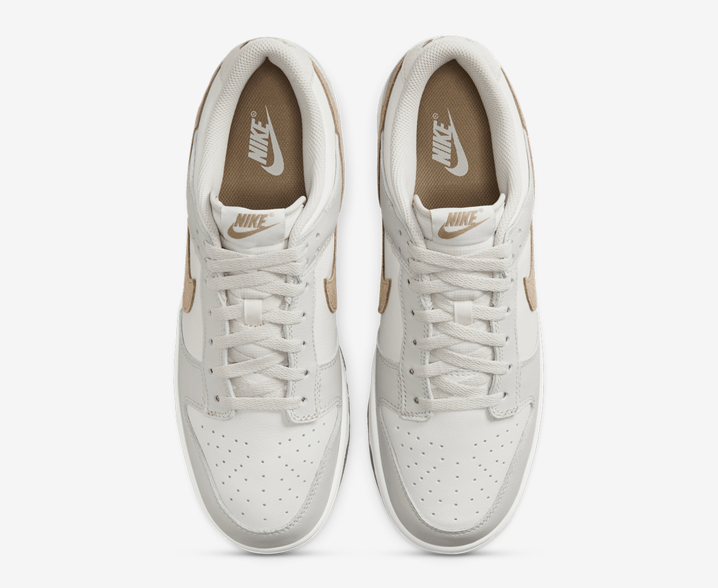 Nike - DUNK LOW RETRO SE 'PHANTOM/KHAKI-LIGHT BONE-SUMMIT WHITE' - VegNonVeg