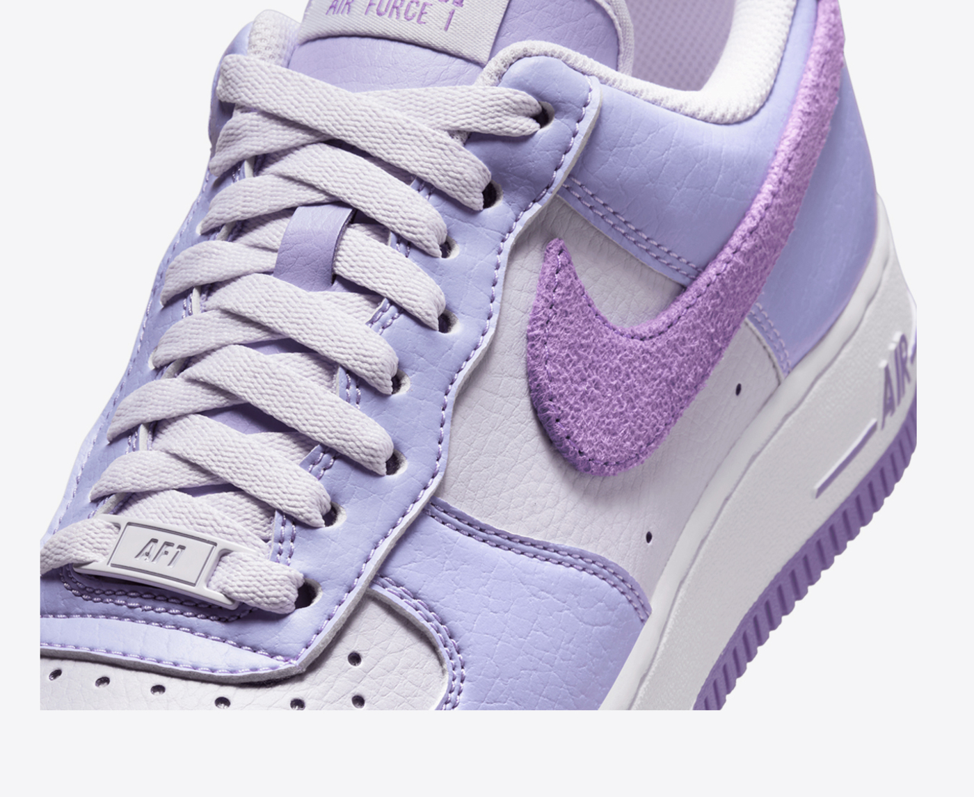 Nike AIR FORCE 1 07 NN HYDRANGEAS BLACK RASPBERRY BARELY GRAPE VegNonVeg