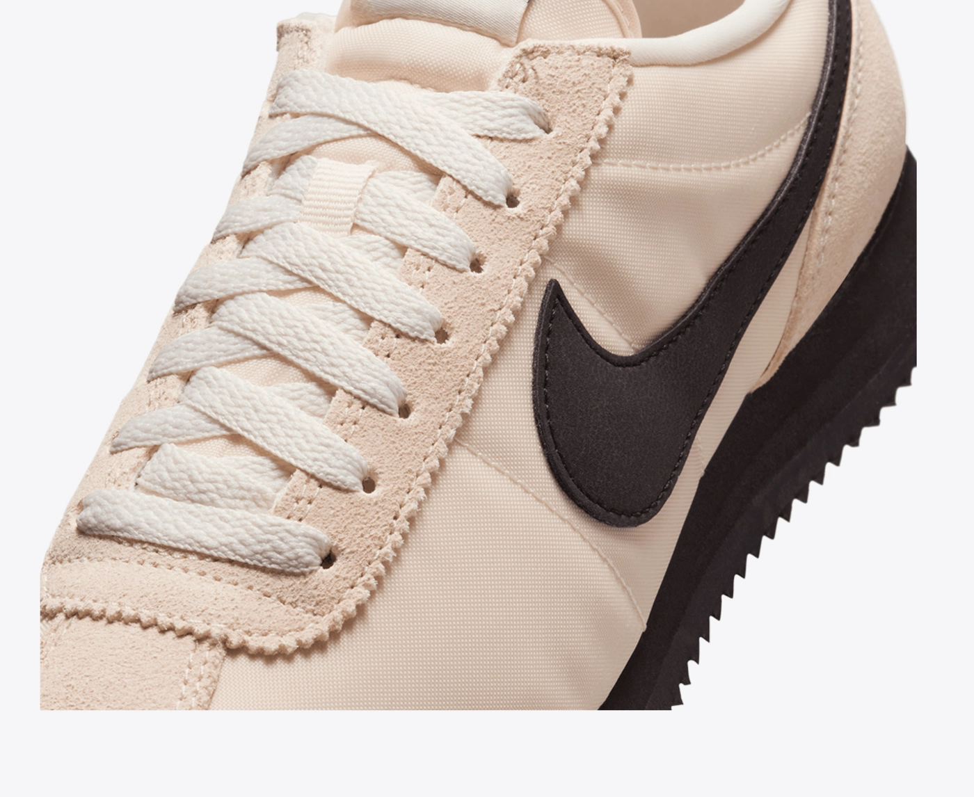 nike cortez white guava ice