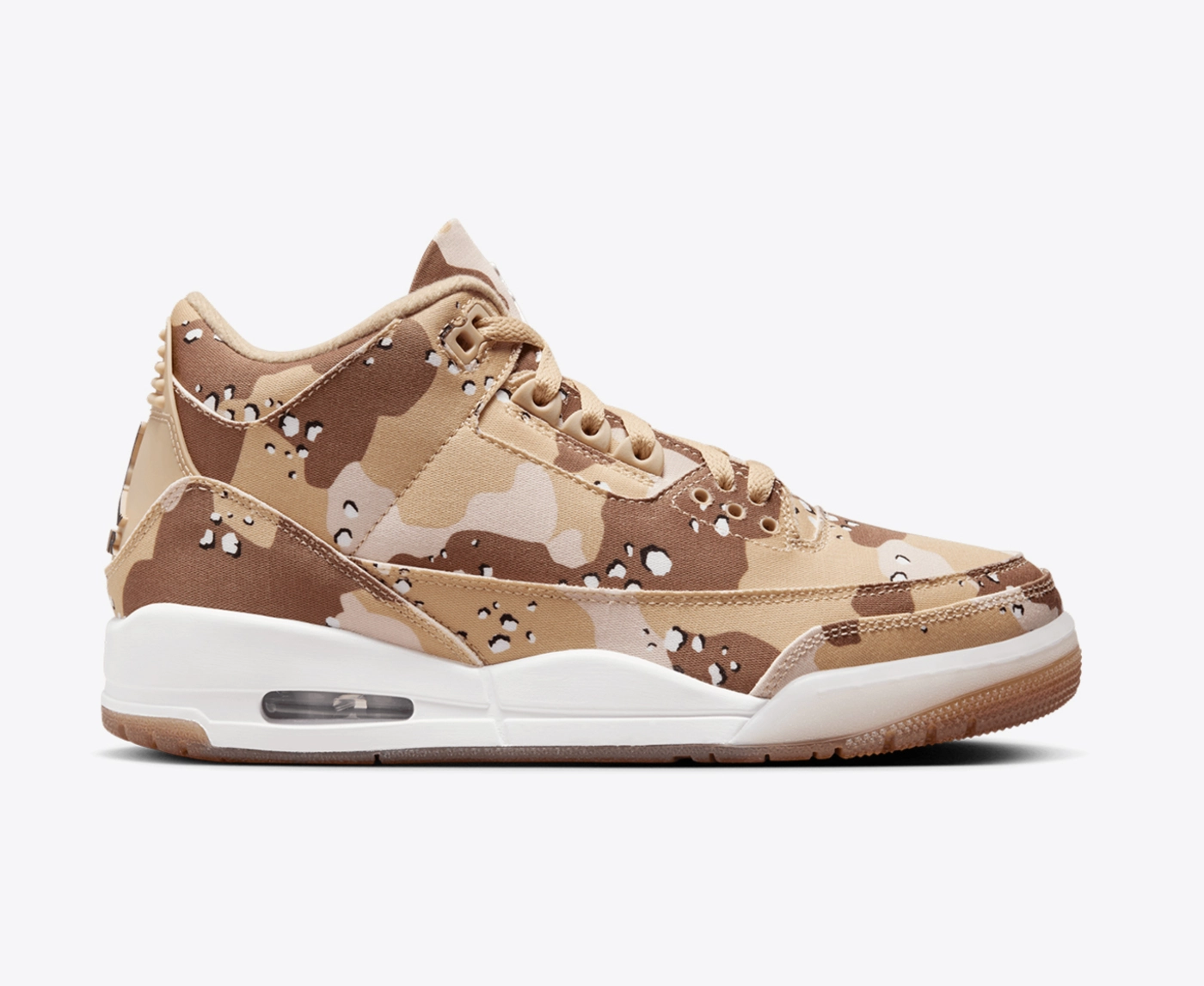 Jordan - JORDAN WMNS AIR JORDAN 3 RETRO TEX DK DRIFTWOOD