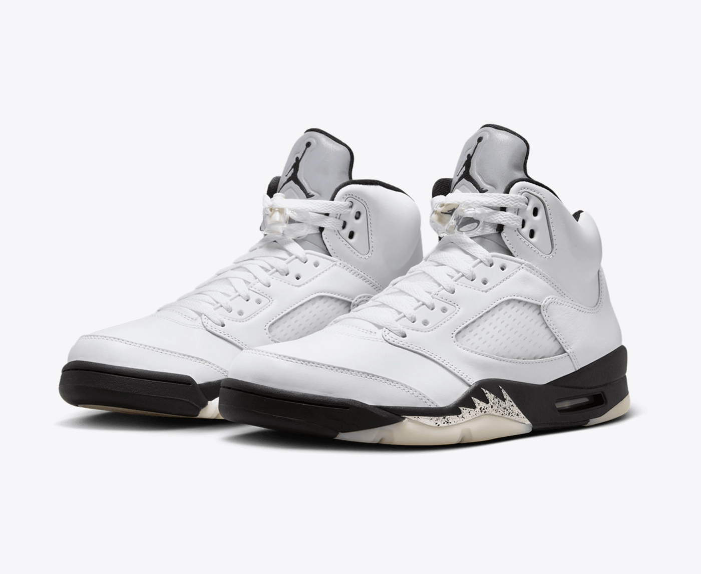 Jordan - JORDAN AIR JORDAN 5 RETRO WHITE/BLACK-SAIL-METALLIC