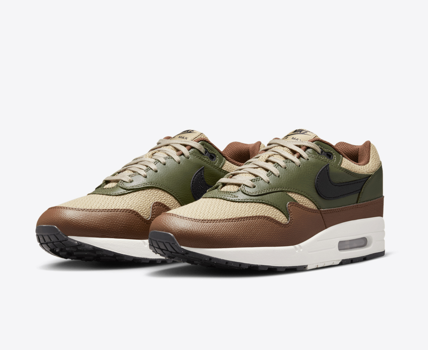 Air max one olive green best sale