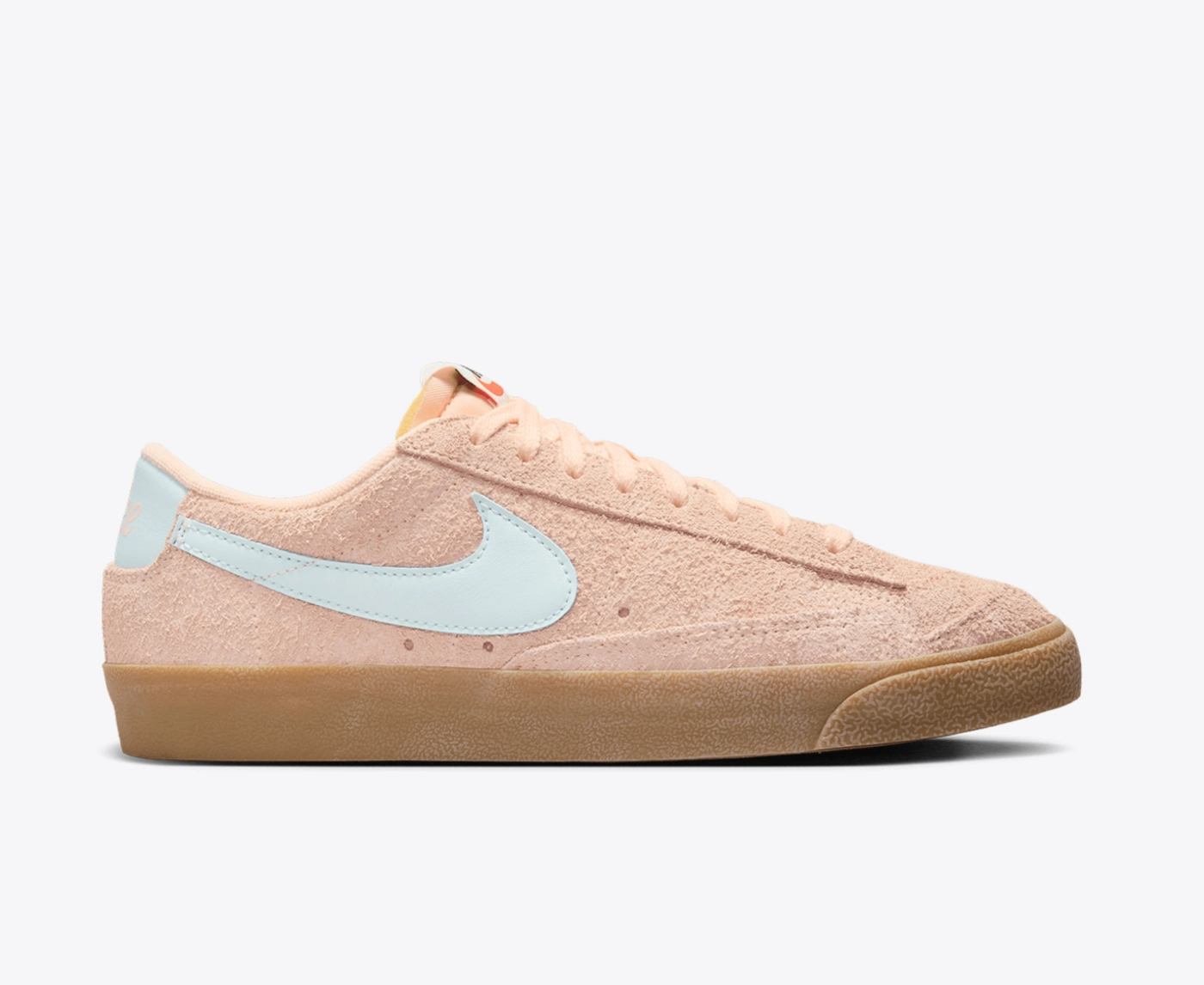 pink nike blazer low