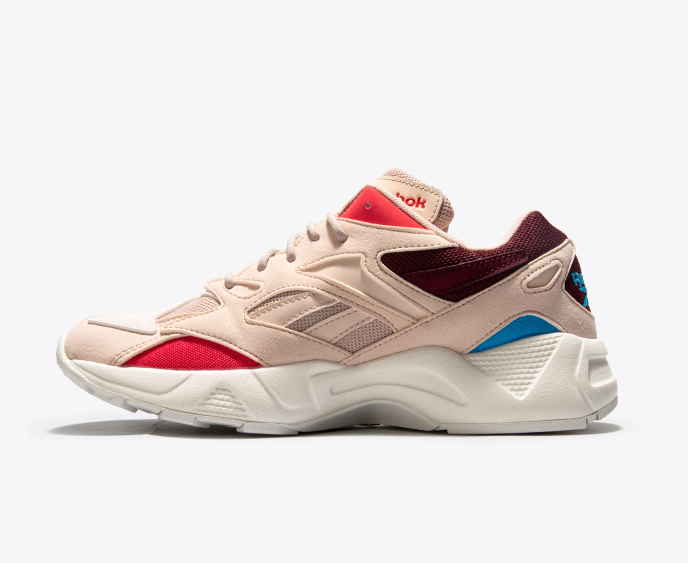 REEBOK - AZTREK 96 'BUFF/MAROON/PINK/CYAN' - VegNonVeg
