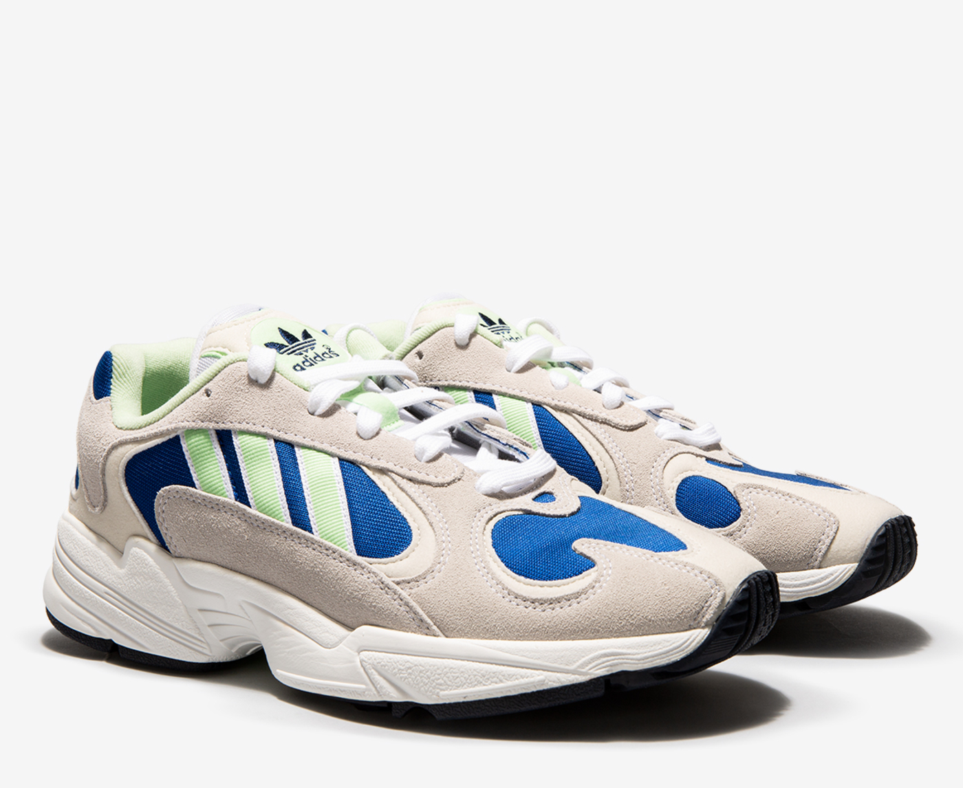 Adidas yung 1 sale white blue green