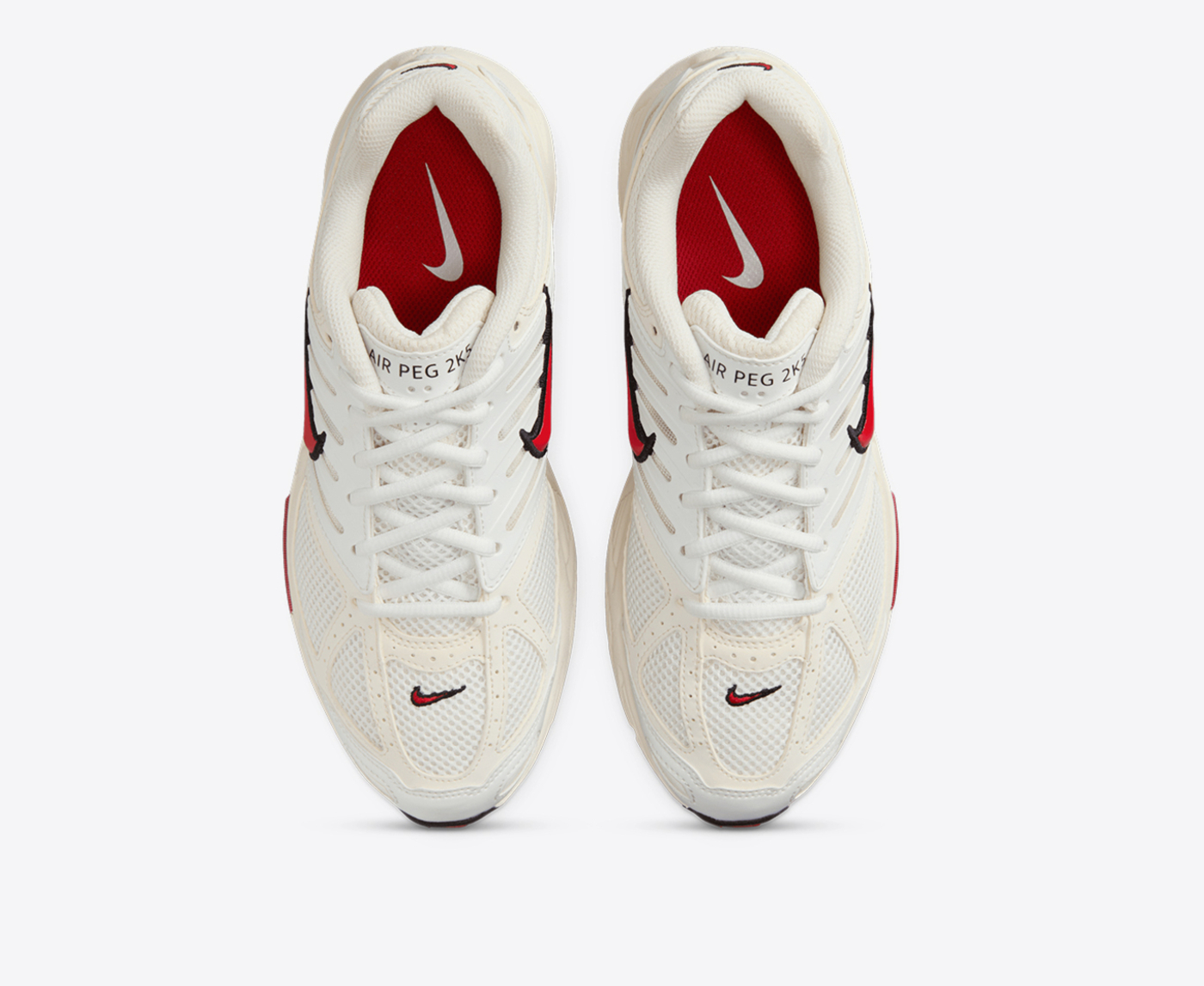 Nike AIR PEG 2K5 WHITE GYM RED PHANTOM COCONUT MILK VegNonVeg