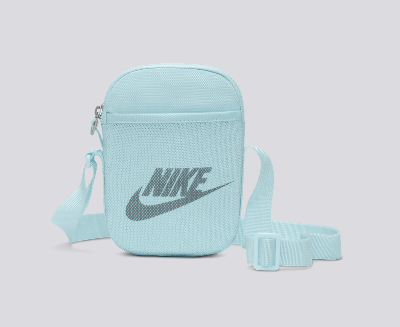 ★Nike★ Heritage Crossbody Bag Small 1L Hydranges Glacier B Nike Heritage Crossbody Bag 1L - hydrangeas/glacier blue