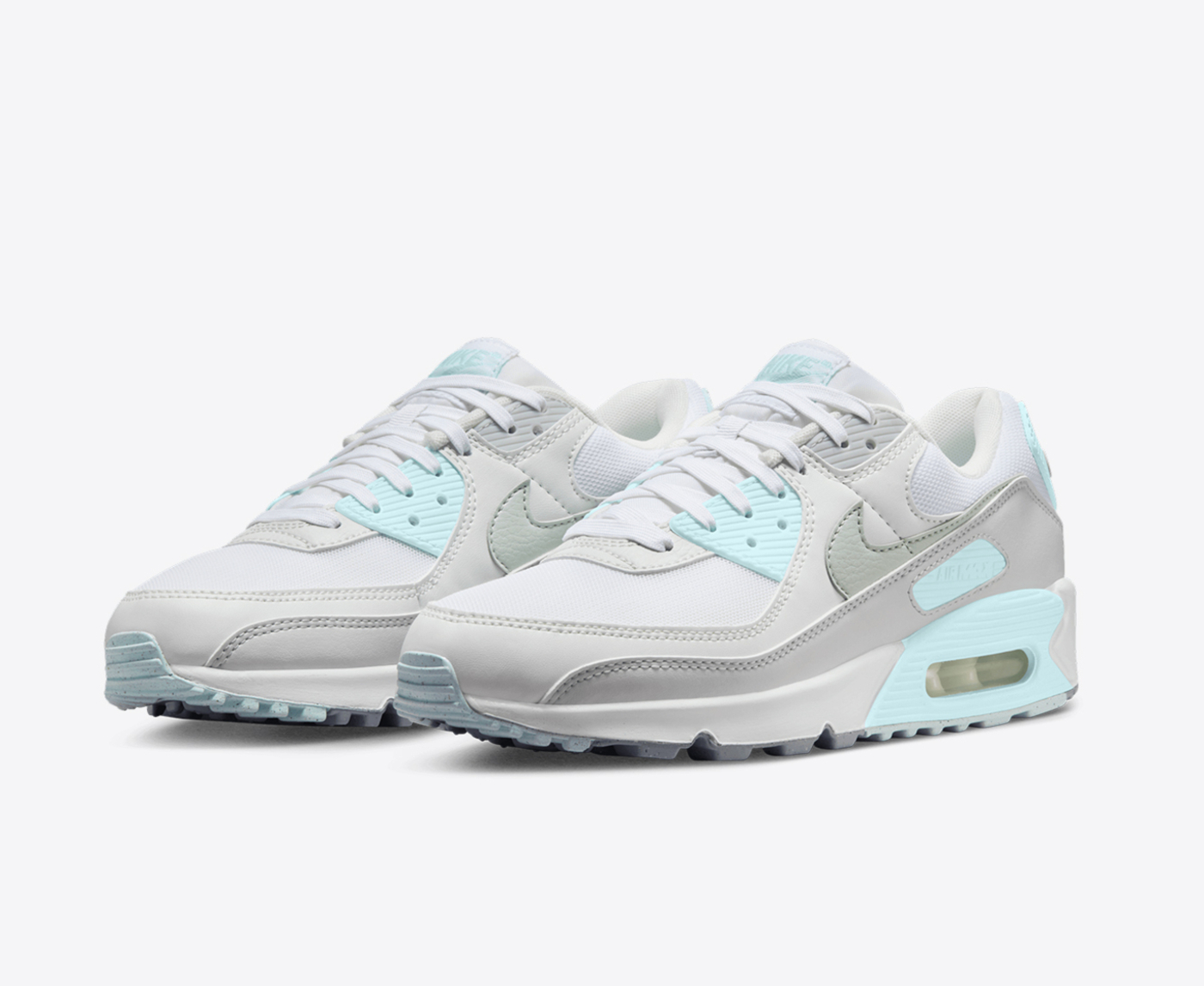 Nike women's air max 90 white rift blue light lava hotsell